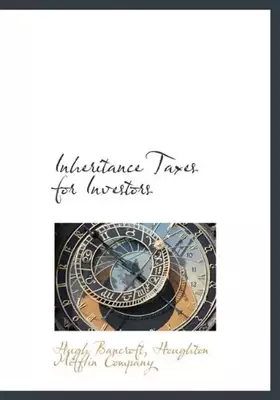 Couverture du produit · Inheritance Taxes for Investors