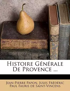 Couverture du produit · Histoire Générale de Provence