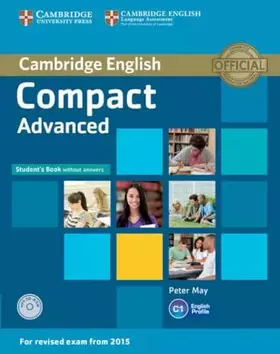 Couverture du produit · Compact Advanced Student's Book without Answers with CD-ROM