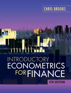 Couverture du produit · Introductory Econometrics for Finance