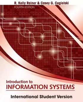 Couverture du produit · Introduction to Information Systems.