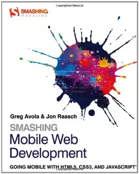 Couverture du produit · Smashing Mobile Web Development