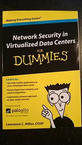 Couverture du produit · Network Security in Virtualized Data Centers