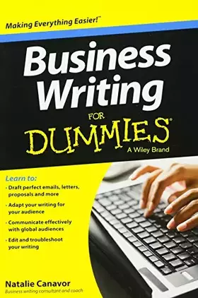 Couverture du produit · Business Writing For Dummies