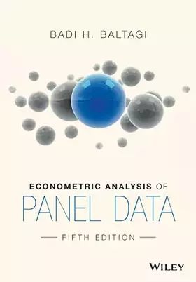 Couverture du produit · Econometric Analysis of Panel Data