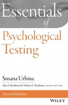 Couverture du produit · Essentials of Psychological Testing (Essentials of Behavioral Science)
