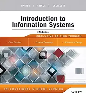 Couverture du produit · Introduction to Information Systems