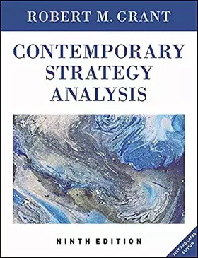 Couverture du produit · Contemporary Strategy Analysis: Text and Cases