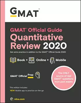 Couverture du produit · GMAT Official Guide Quantitative Review 2020