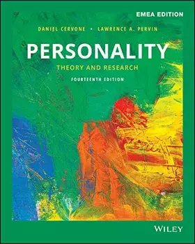 Couverture du produit · Personality: Theory and Research, EMEA Edition
