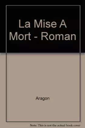 Couverture du produit · La mise à mort