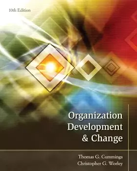 Couverture du produit · Organization Development and Change