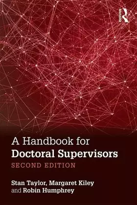 Couverture du produit · A Handbook for Doctoral Supervisors