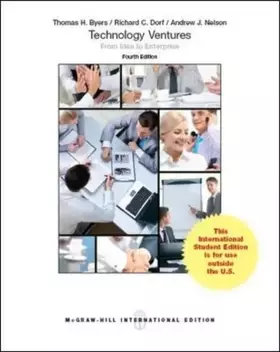 Couverture du produit · Technology Ventures From Idea to Enterprise