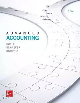 Couverture du produit · LooseLeaf for Advanced Accounting (Irwin Accounting) - Standalone book