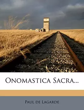 Couverture du produit · Onomastica Sacra... (Greek Edition)
