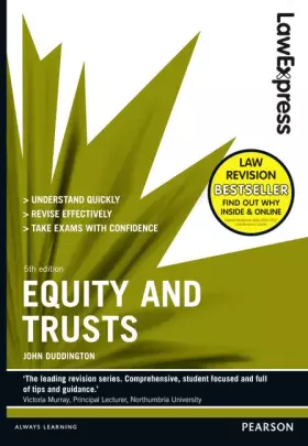 Couverture du produit · Law Express: Equity and Trusts