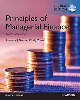 Couverture du produit · Principles of Managerial Finance, Global Edition