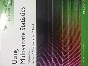 Couverture du produit · Using Multivariate Statistics: Pearson New International Edition