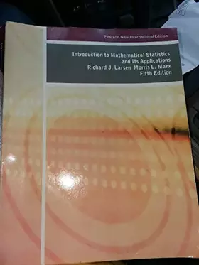 Couverture du produit · Introduction to Mathematical Statistics and Its Applications