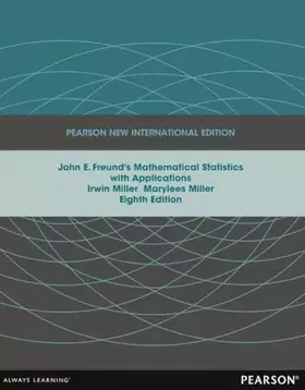 Couverture du produit · John E. Freund's Mathematical Statistics with Applications