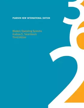 Couverture du produit · Modern Operating Systems