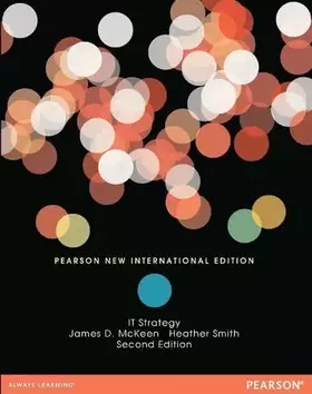 Couverture du produit · IT Strategy: Pearson New International Edition