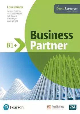 Couverture du produit · BUSINESS PARTNER B1+ COURSEBOOK AND BASIC MYENGLISHLAB PACK