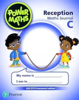 Couverture du produit · Power Maths Reception Journal C - 2021 edition