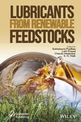 Couverture du produit · Lubricants from Renewable Feedstocks