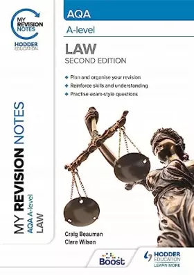 Couverture du produit · My Revision Notes: AQA A Level Law Second Edition