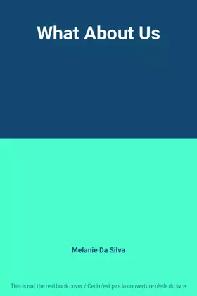Couverture du produit · What About Us
