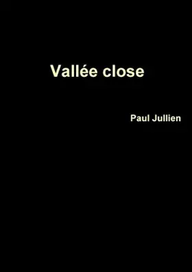 Couverture du produit · Vallée close