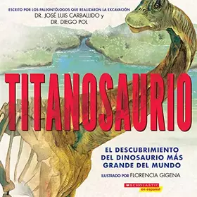 Couverture du produit · Titanosaurio (Titanosaur) (Spanish Edition)
