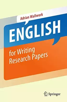 Couverture du produit · English for Writing Research Papers