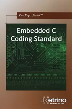 Couverture du produit · Embedded C Coding Standard
