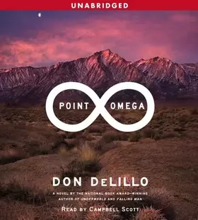 Couverture du produit · Point Omega: A Novel