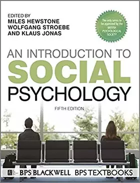 Couverture du produit · An Introduction to Social Psychology