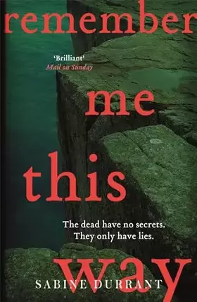 Couverture du produit · Remember Me This Way