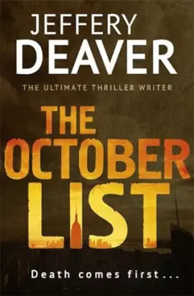 Couverture du produit · The October List
