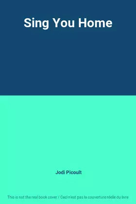 Couverture du produit · Sing You Home