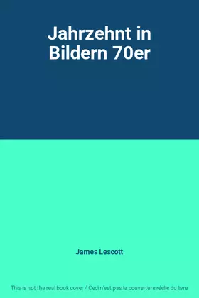 Couverture du produit · Jahrzehnt in Bildern 70er