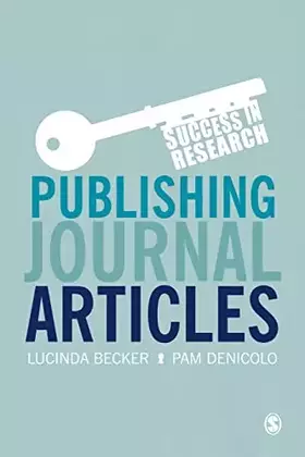 Couverture du produit · Publishing Journal Articles (Success in Research)
