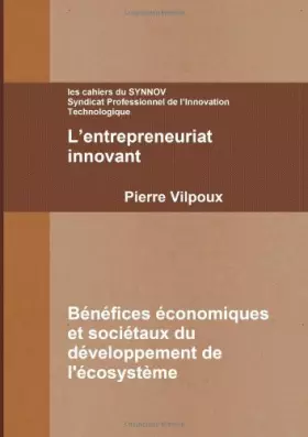 Couverture du produit · l'entrepreneuriat innovant