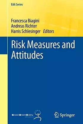 Couverture du produit · Risk Measures and Attitudes