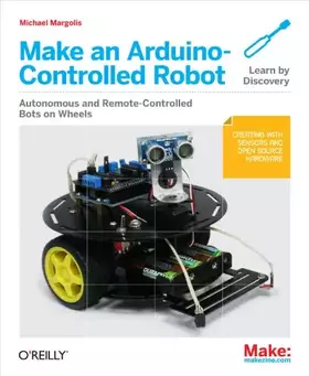 Couverture du produit · Make an Arduino-Controlled Robot