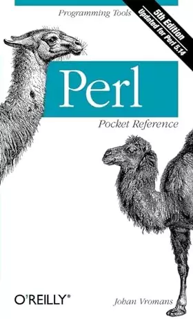Couverture du produit · Perl Pocket Reference: Programming Tools