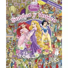 Couverture du produit · PRINCESAS SUEÑOS Y DESEOS LOOK AND FIND CASCADE