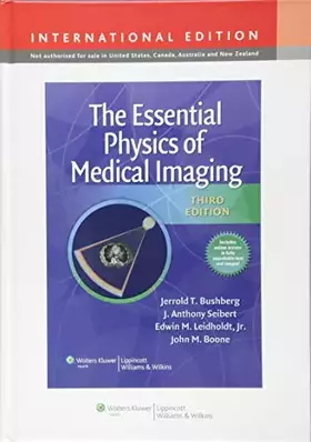 Couverture du produit · The Essential Physics of Medical Imaging