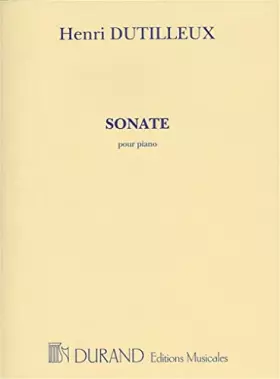 Couverture du produit · SONATE (SONATA) PIANO